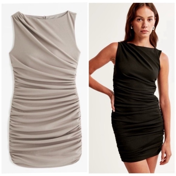 Abercrombie & Fitch Dresses & Skirts - NWT Abercrombie & Fitch Stretch Draped Mini Dress XL